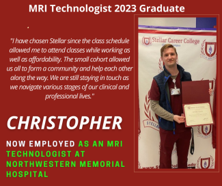 Congrats to Christopher