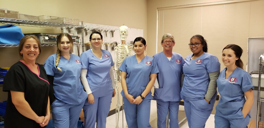 healthcare worker using simulation training tools technology