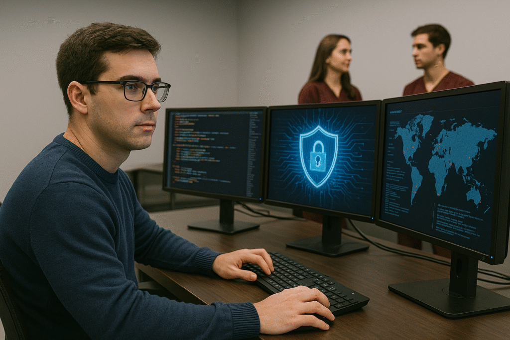 IT training lab at Stellar Career College Chicago