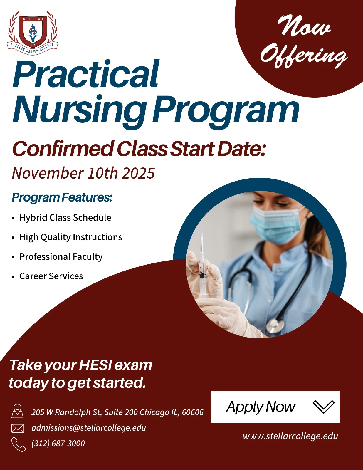 Practical Nursing Program at Stellar Career College