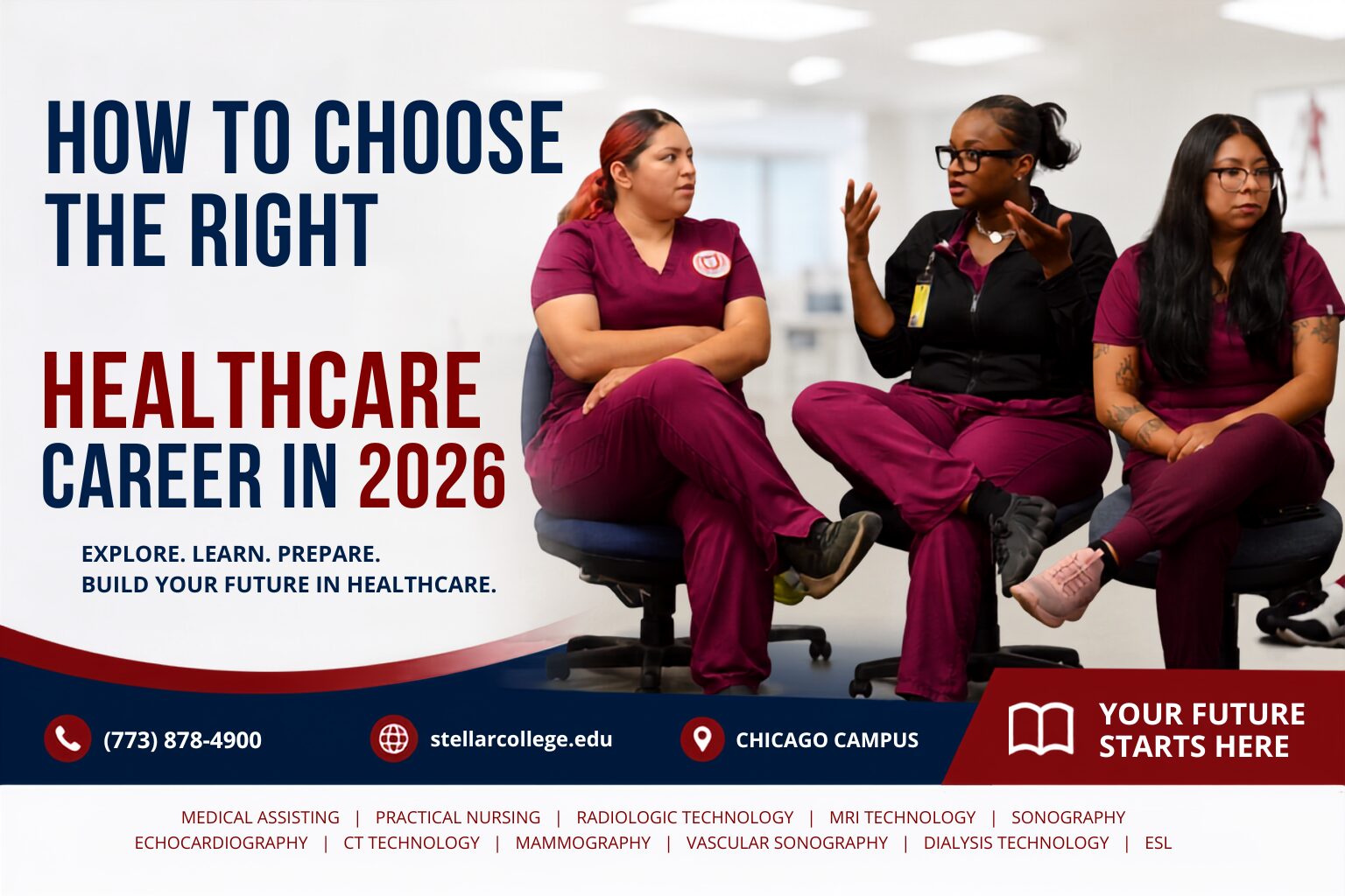 How to choose the right healthcare career in 2026 — Stellar Career College Chicago